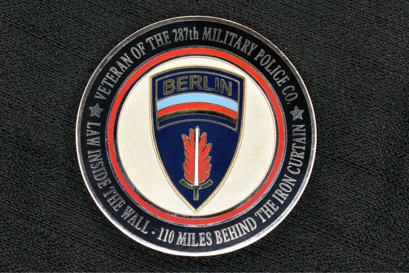 U.S Army Berlin Brigade Challenge Coin, Checkpoint Charlie