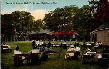  Baltimore MD Maryland Scene at Gwynn Oak Park Postcard picture