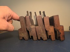 5 Vintage Tongue & Groove Molding Planes Misc Makers Moss, Moseley, Nurse picture