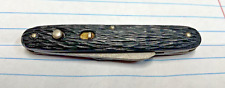 Vintage Schrade Walden N.Y.  Folding Double Pocket Knife USA RARE picture