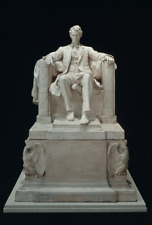 Lincoln Memorial Statue Nmarble Statue of Abraham Lincoln by Daniel Chester Fren picture