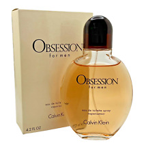 Calvin Klein Obsession For Men 4.2 oz EDT Fragrance Cologne Spray picture