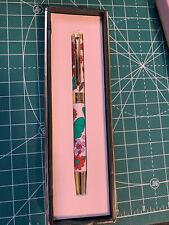 New Kate Spade New York Black Ink Ballpoint Pen Floral Medley Luxury Pen NEW picture