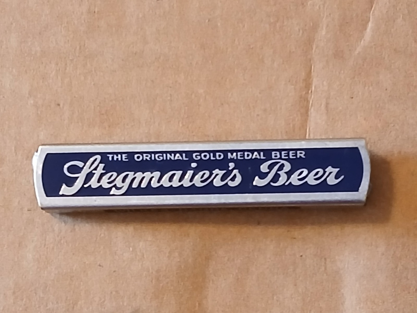 VINTAGE STEGMAIER'S BEER RETRACTABLE SLIDE OUT BOTTLE OPENER WILKES-BARRE PA VINTAGE STEGMAIER'S BEER RETRACTABLE SLIDE OUT BOTTLE OPENER WILKES-BARRE PA
