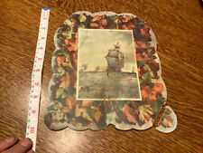 vintage original: Walter L Braley - Grafton NH - dry goods, fan part only w SHIP picture