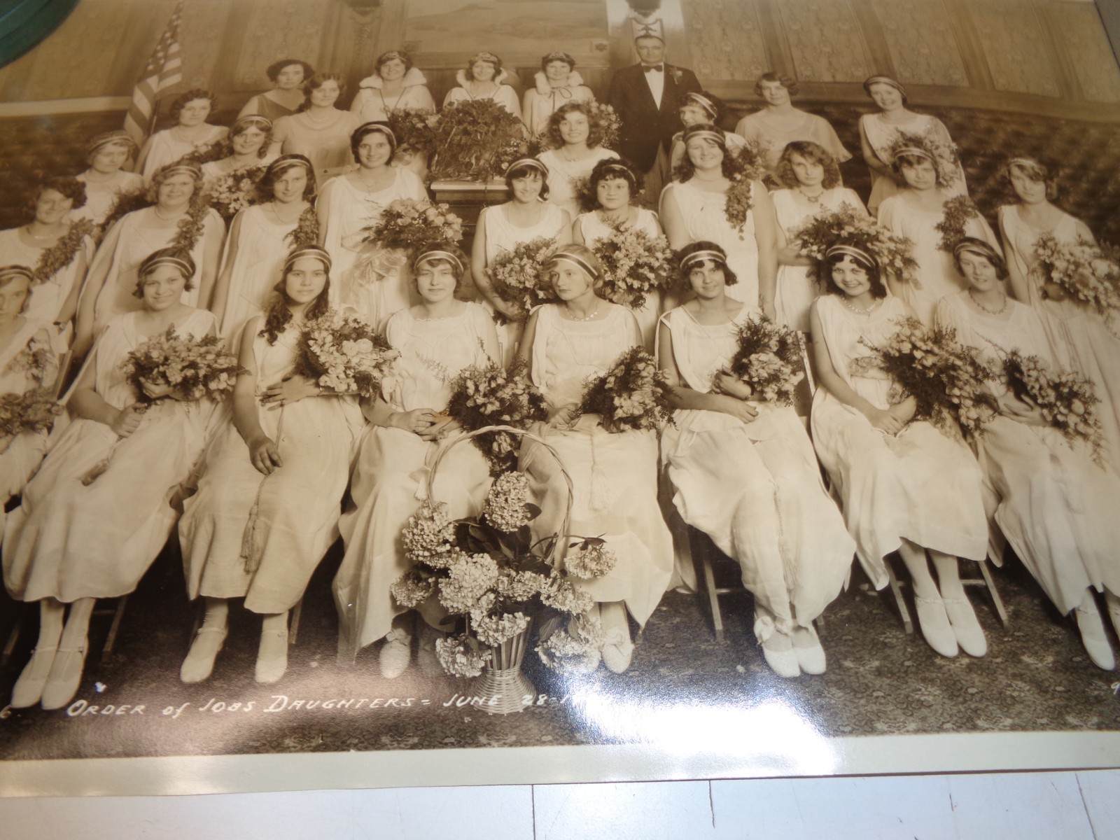 1930 Jobs Daughters Photograph Bethel No 66 Los Angeles CA 1930 Jobs Daughters Photograph Bethel No 66 Los Angeles CA