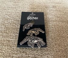 Harry Potter Warner Bros Studio Tour Spider Pin Badge Set Rare Spiders picture