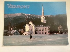 Sugarbush, Vermont Waitsfield Federated Church Postcard picture