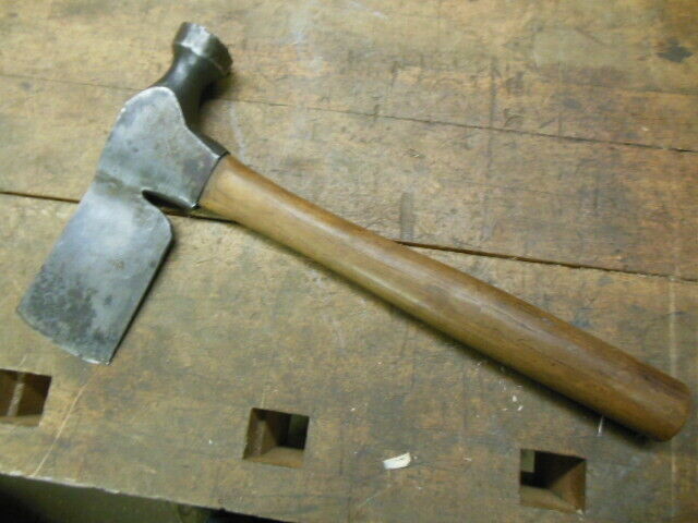 vintage Underhill Edge shingle lathe hatchet old carpenter tool