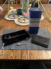 RARE Vintage Brigham 1-dot Estate Pipe #162 Student With Extras picture