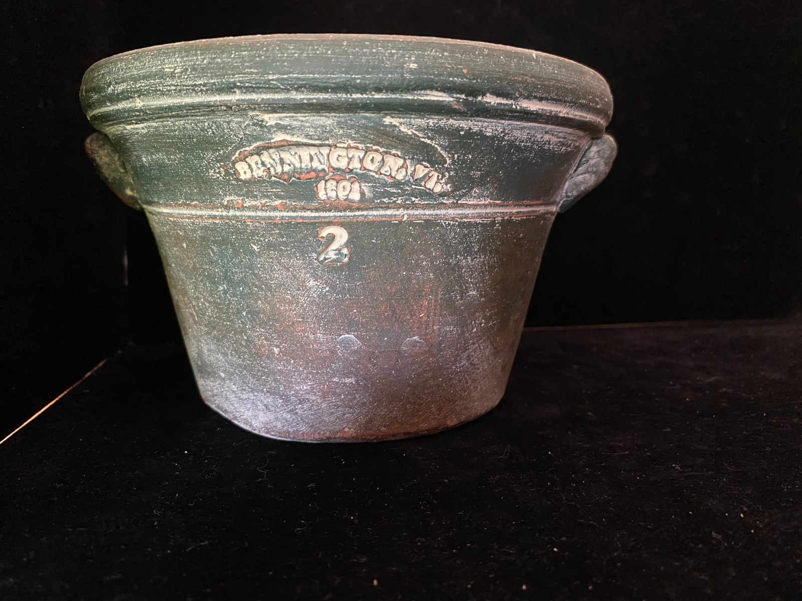 Vintage Bennington Pottery / Guy Wolff #2 Pot / Planter 2005 Ultra rare