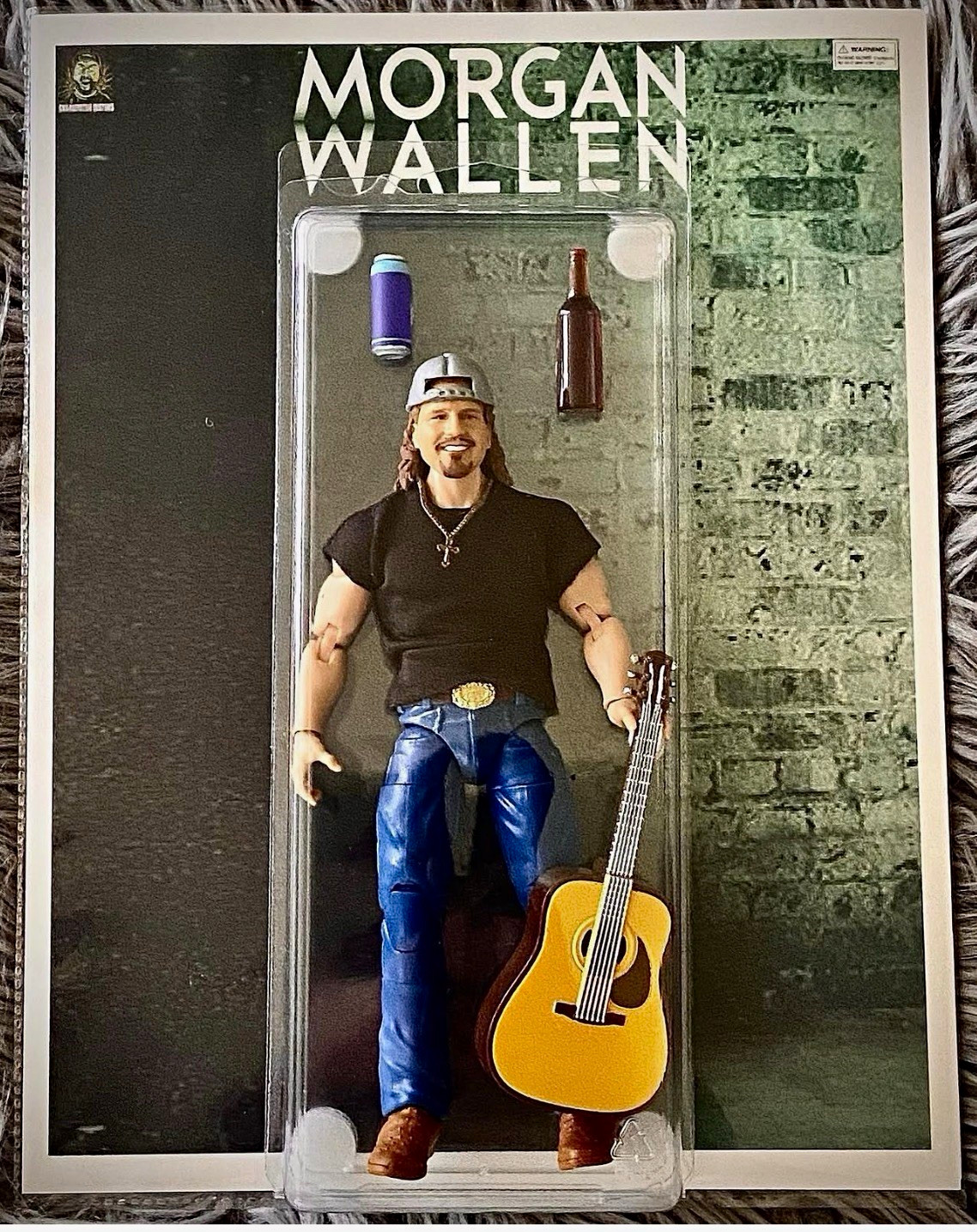 Morgan Wallen Custom Action Figure w/ Accessories Swankenstein_customs Morgan Wallen Custom Action Figure w/ Accessories Swankenstein_customs