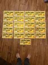Authentic Lord Baltimore Cigar Advertising Cardboard Sign picture