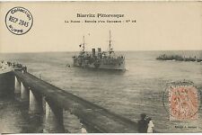 POSTCARD / PICTURESQUE BIARRITZ / THE ENTRY BAR OF A CRUISER picture