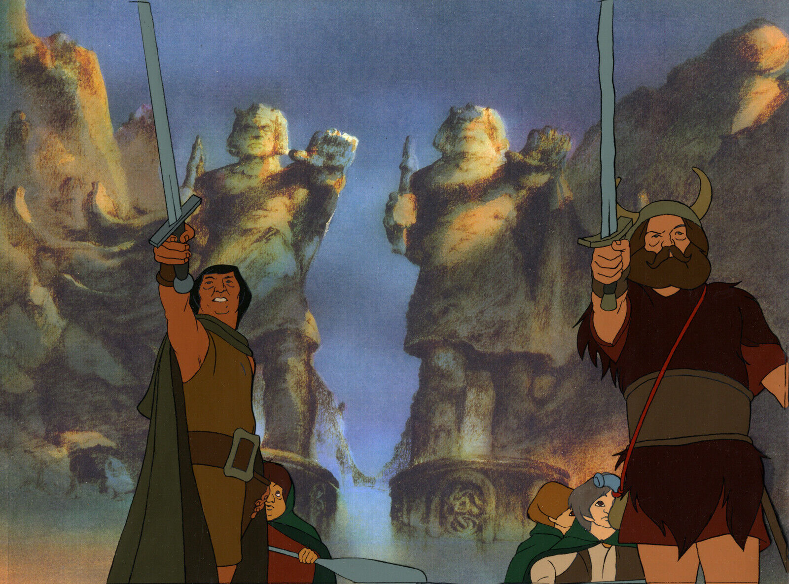 THE LORD OF THE RINGS: ORIGINAL RALPH BAKSHI ANIMATION CELS w/ Free Autograph