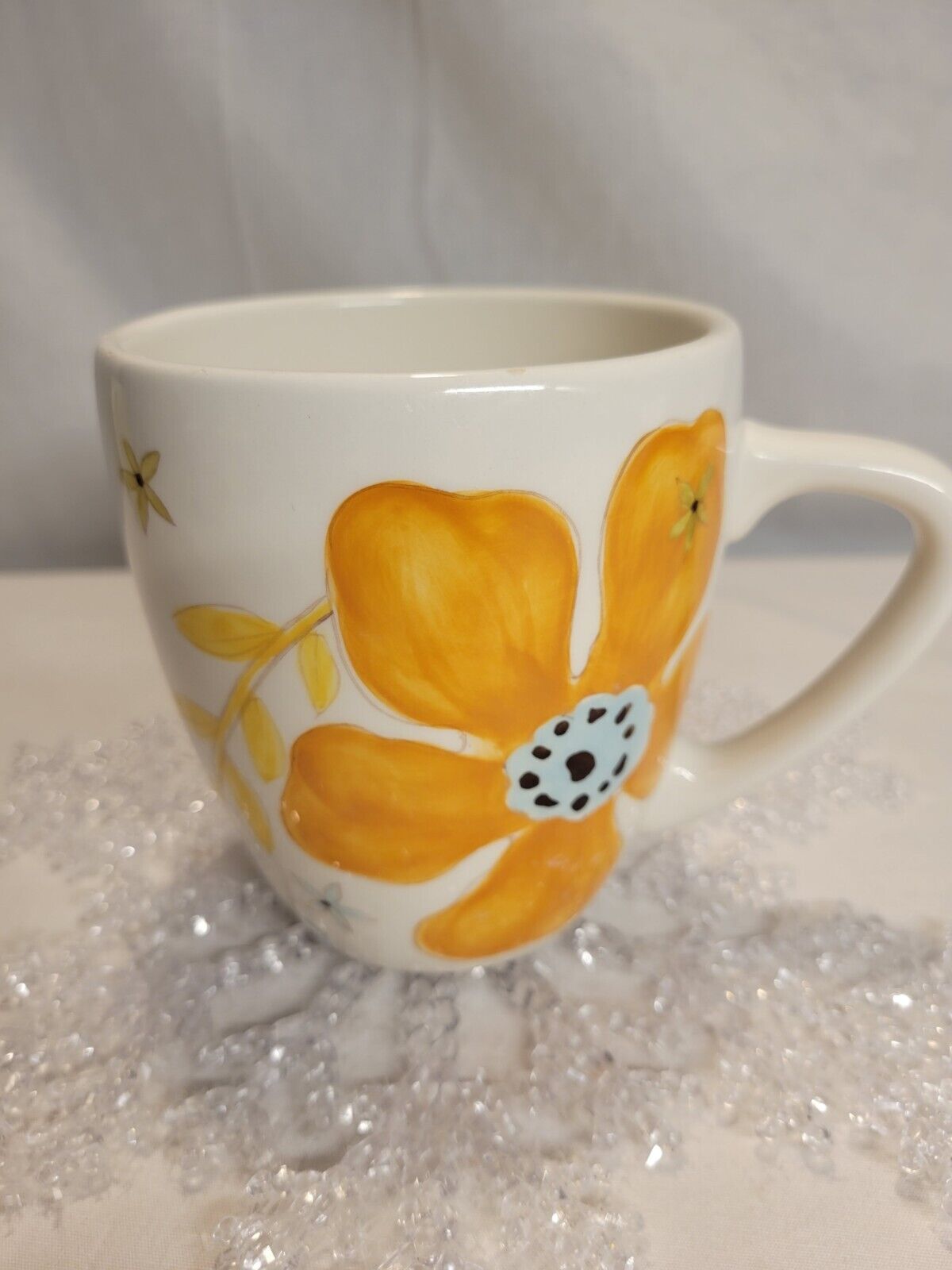 Vintage Laurie Gates Coffee Or Tea Mug Spring Floral Cup Audrey Collection