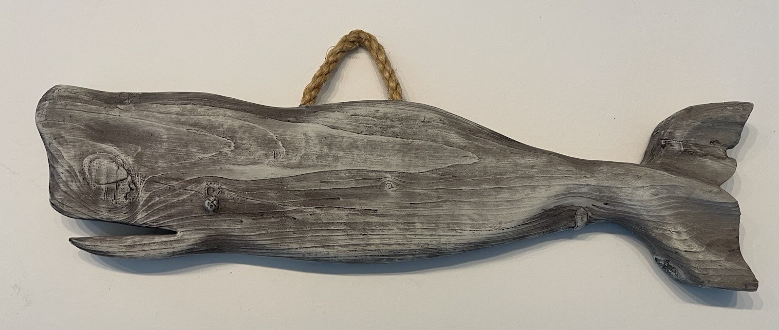 Hand Carved Wooden Whale Plaque, Historic Clock and Whale Factory, Coventry CT Hand Carved Wooden Whale Plaque, Historic Clock and Whale Factory, Coventry CT