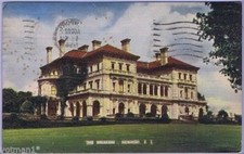 The Breakers, Newport, R.I., Color Post Card, 1952 picture