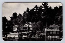 Bolton Landing NY-New York, Colonial Village, Antique, Vintage c1953 Postcard picture