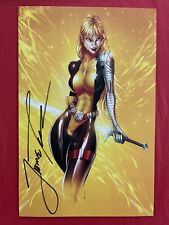 Magik Cosplay Daughters of Eden #1 signed by Jamie Tyndall with COA picture