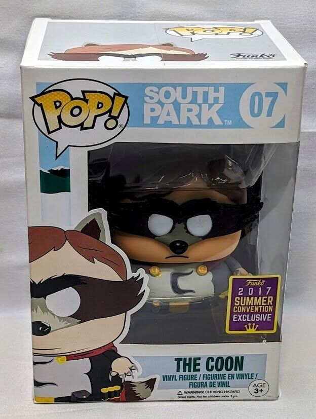 Funko Pop South Park - The Coon (Cartman) #07 - Box Dmg