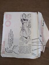 Anne Adams Vintage Apron Pattern 1940s 1950s Used #4521 Size Medium used picture