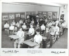 Greensboro North Carolina Brooks Elementary 6th Grade Class Photo 1965 - 1966 picture
