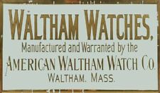 WALTHAM WATCHES MASSACHUSETTS 14