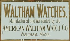 WALTHAM WATCHES MASSACHUSETTS 14