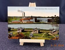 Greensboro, NC - White Oak Cotton Mills - North Carolina Postcard picture