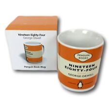 Penguin Book George Orwell Mug Nineteen Eighty Four 14 oz Boxed 1984 New picture