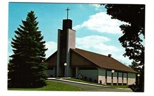 New St Louis Church Highgate Center VT vintage postcard Unposted picture