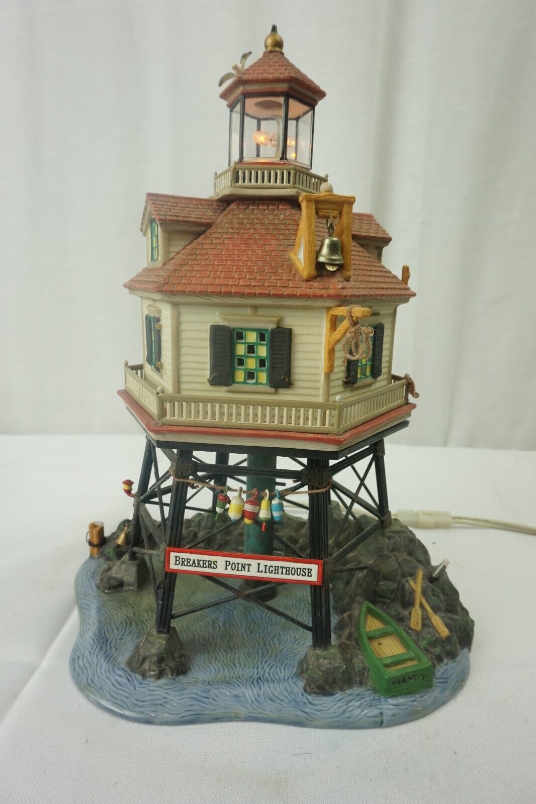 Department Dept 56 Breakers Point Lighthouse New England Village 56636