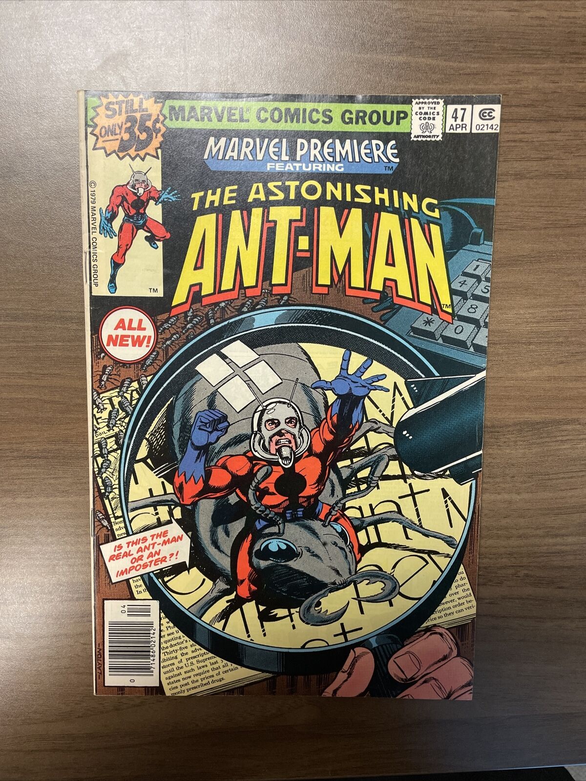 marvel premiere 47 1st Scott Lang As Ant-Man Marvel Key Avengers Issue