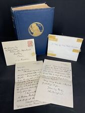 1919 John Masefield - ALS AUTOGRAPH LETTER SIGNED -w/ COLLECTED POEMS Book Gift picture