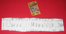 WACKY PACKAGES ANS11 EXCLUSIVE BLACK LUDLOW SET 55/55 STICKER CARDS    NM/MT picture