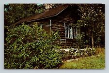 Postcard Robert Frost Cabin Ripton Vermont picture