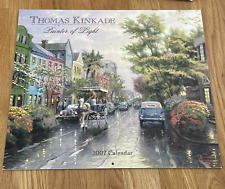 2007 Thomas Kinkade Painter of Light Calendar - Great for Framing picture
