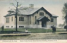PITTSFIELD NH - Hattie Tuttle Folsom Memorial School Building picture