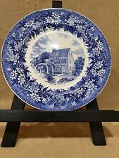 Wedgwood Scribner House, New Albany, Indiana Vintage Cobalt Blue picture