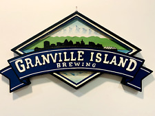 Granville Island Brewing Co. Wooden Hand Carved & Painted Sign- RARE picture