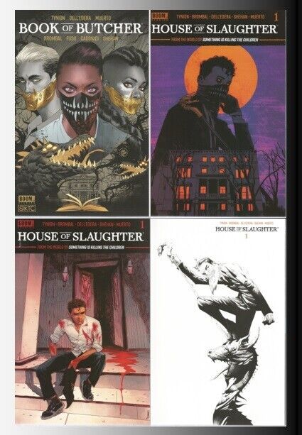 House of Slaughter Book of Butcher #1 - Lot of 4 - All 4 NM range