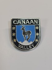 Canaan Valley Travel Souvenir Lapel Pin Tucker County West Virginia picture