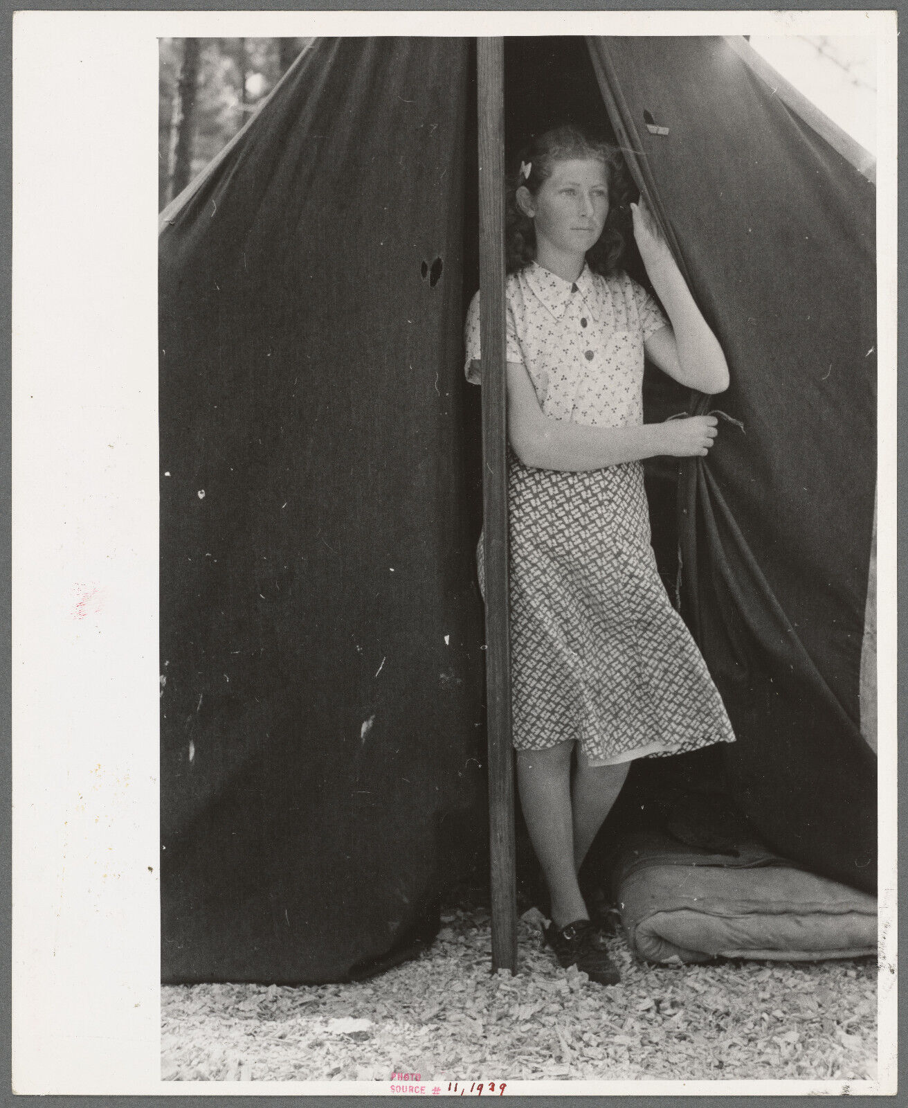 Photo, 1930's Daughter of strawberry picker near Hammond, Louisiana 58011991