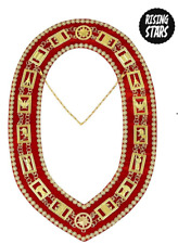 Masonic Heroines Of Jericho Women's Chain Collar, Hoj Collar, With Rhinestones picture
