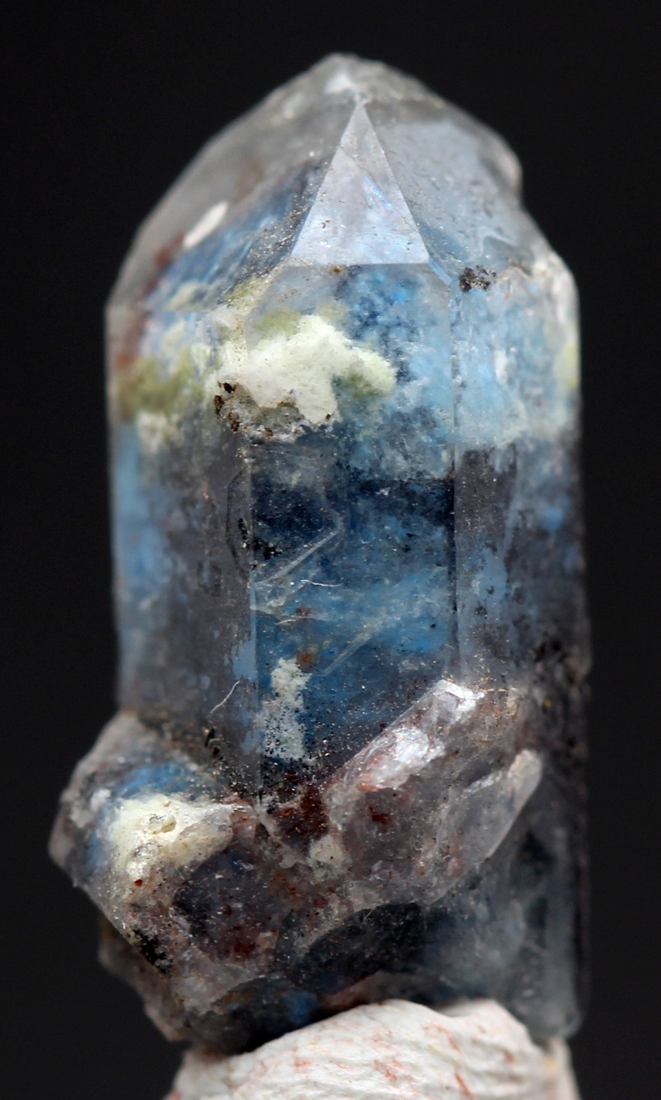 RARE PAPAGOITE QUARTZ Crystal Cluster Mineral Specimen MESINA MINE SOUTH AFRICA RARE PAPAGOITE QUARTZ Crystal Cluster Mineral Specimen MESINA MINE SOUTH AFRICA