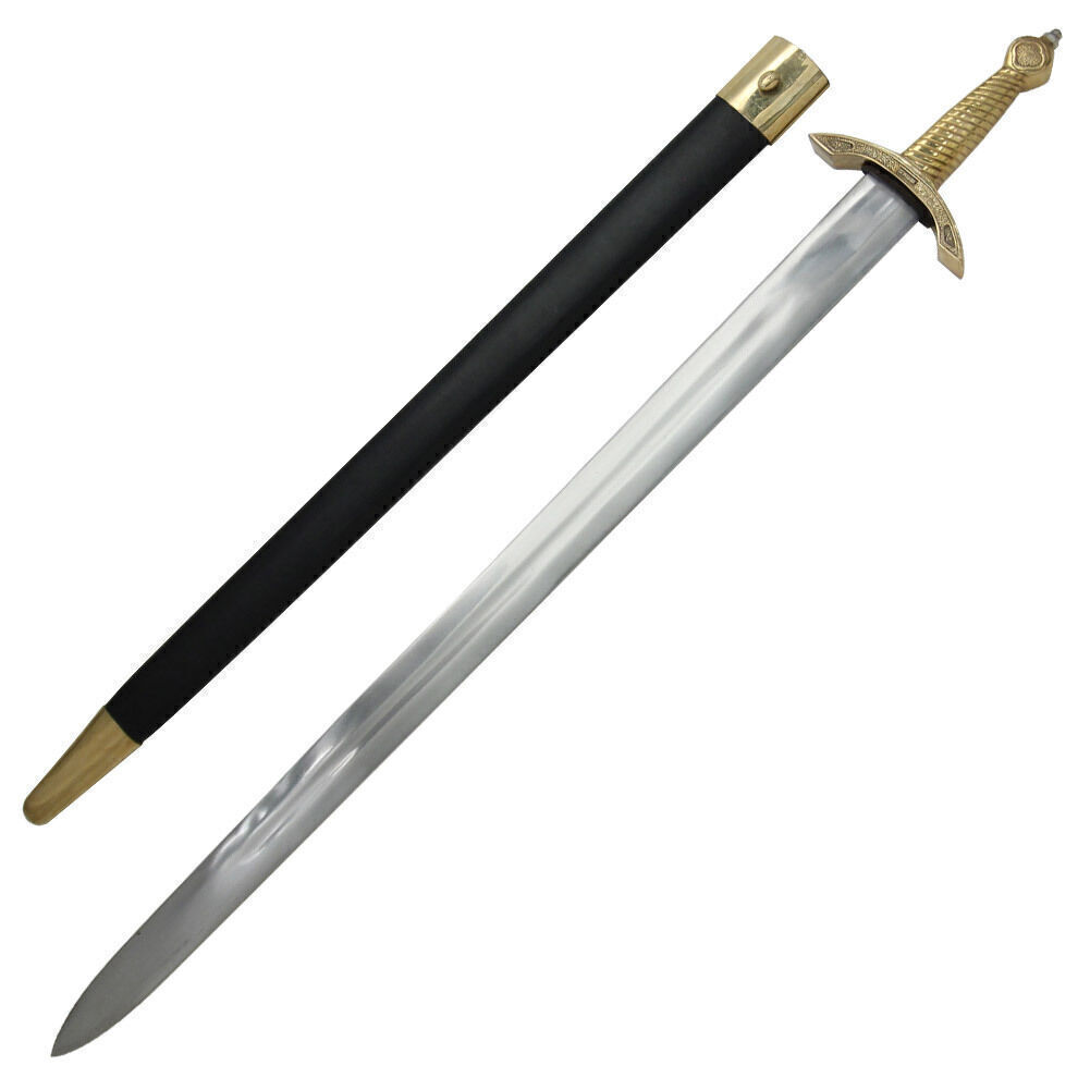 Norman Knights One Handed Broadsword Collectible Fixed Blade Medieval Sword