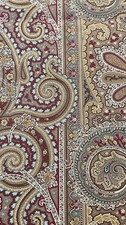 2.5 Yard - WINHALL FABRIC COLLECTION - MONARCHOS - Color CHESTNUT -100%cotton picture
