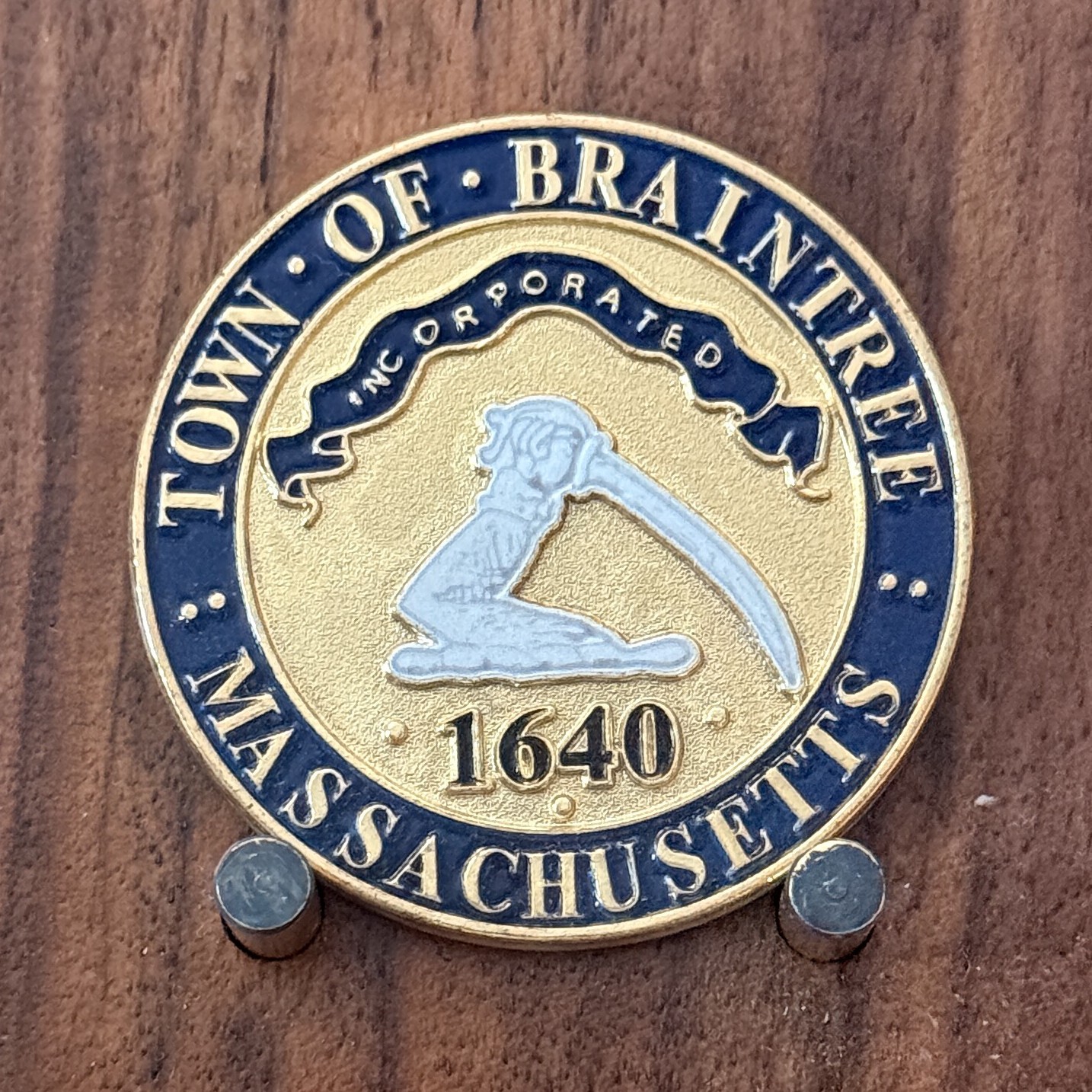 Braintree Fire Department 150 Years Service Challenge Coin 1#43 Braintree Fire Department 150 Years Service Challenge Coin 1#43