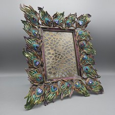 Jay Strongwater Enamel Ferdinand Peacock Picture Frame picture